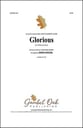 Glorious SATB choral sheet music cover